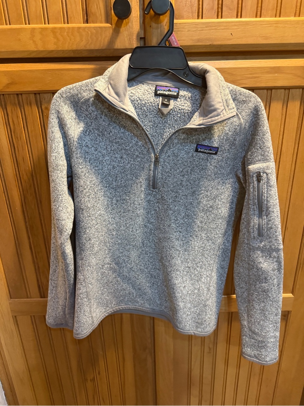Patagonia Gray Fleece Half-Zip Pullover